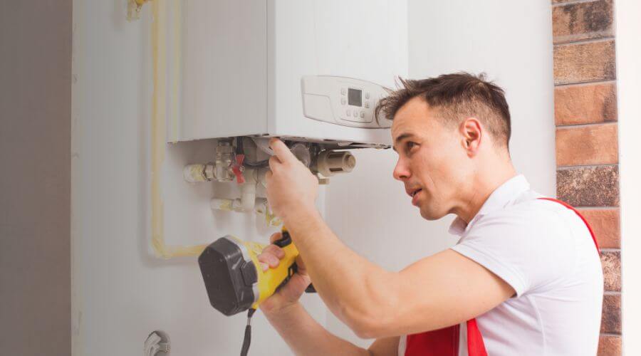 Local tankless water heater installation in Westborough, MA
